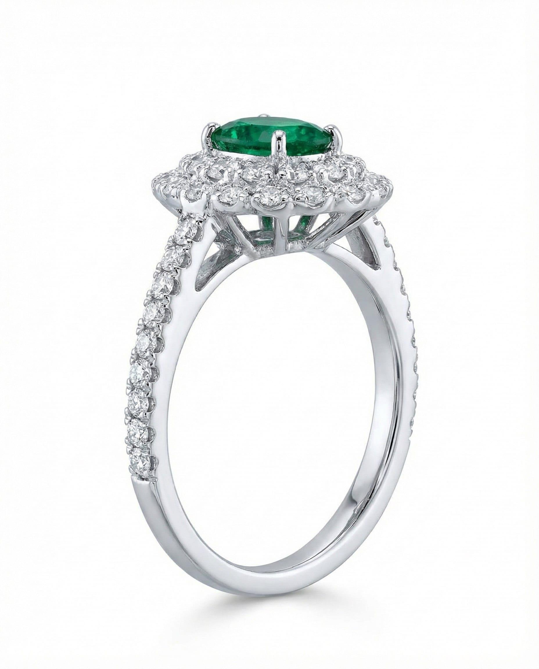 Emerald Ring - Colombia Muzo view 3